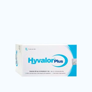 Viên uống HyValor Plus 80mg điều trị tăng huyết áp (Hộp 3 Vỉ x 10 Viên)