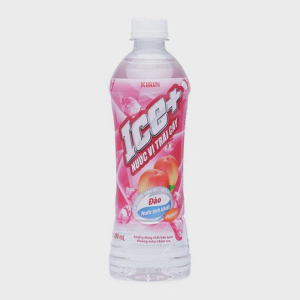 Nước uống KIRIN ICE+ trái cây vị đào (490ml)