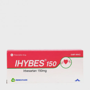 Viên nén Ihybes 150mg điều trị tăng huyết áp (3 vỉ x 10 viên)