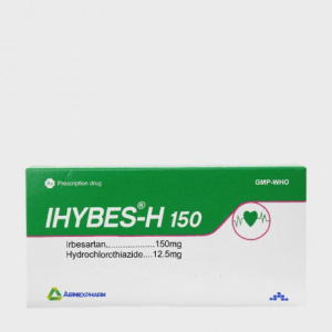 Viên nén Ihybes-H 150mg điều trị tăng huyết áp (3 vỉ x 10 viên)