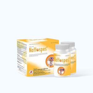 Viên uống hỗ trợ tan cục máu đông và ngừa tai biến IMC Nattospes (Hộp 2 chai x 90 viên)