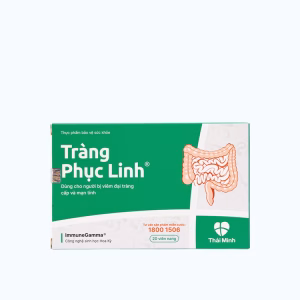 Viên uống Thái Minh Tràng Phục Linh hỗ trợ giảm viêm đại tràng cấp và mạn tính (2 vỉ x 10 viên)