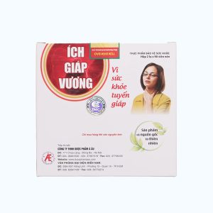 Viên uống IMC Ích Giáp Vương hỗ trợ giảm triệu chứng tuyến giáp (Hộp 2 chai x 90 viên)