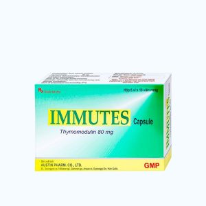 Thuốc Immutes Capsule 80mg Austin hỗ trợ tăng cường hệ miễn dịch (6 vỉ x 10 viên)