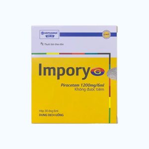 Dung dịch uống Impory G HD Pharma điều trị bệnh do tổn thương não, thiếu máu cục bộ (30 ống x 6ml)