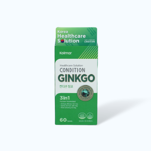 Thực phẩm bảo vệ sức khỏe CONDITION GINKGO (Hộp 60 viên)