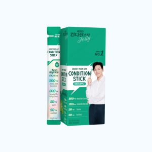 Thực phẩm bổ sung thạch khúng khéng CONDITION STICK (Vị táo) (Hộp 10 gói)