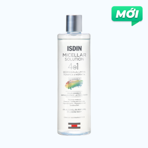 ISDIN Dung dịch tẩy trang giúp làm sạch lớp trang điểm và sạch da 400ml