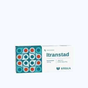 Viên nang Itranstad Stella điều trị các bệnh nhiễm nấm (1 vỉ x 6 viên)