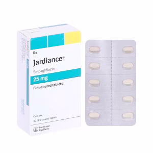 Viên nén JARDIANCE 25mg Boehringer điều trị đái tháo đường típ 2 (3 vỉ x 10 viên)
