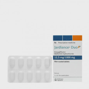 Viên nén Jardiance Duo 12.5mg/1000mg điều trị đái tháo đường type 2 (3 vỉ x 10 viên)