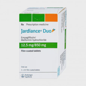 Viên nén Jardiance Duo 12.5mg/850mg điều trị đái tháo đường type 2 (3 vỉ x 10 viên)