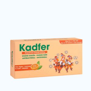 Kadfer Viên Ngậm (3 Vỉ x 8 Viên)