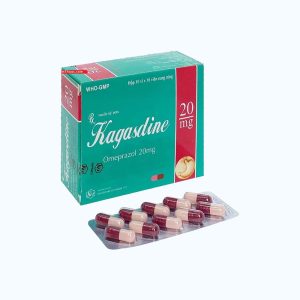 Viên nang cứng Kagasdine 20mg điều trị viêm loét dạ dày (10 vỉ x 10 viên)