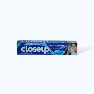 Kem Đánh Răng CLOSE UP Thơm Mát Bất Tận Tinh Thể Băng Tuyết tuýp 230g