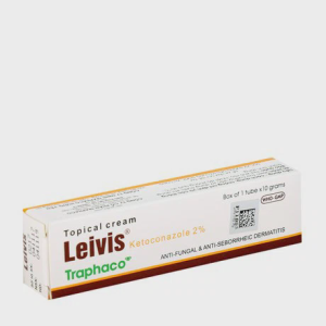 Kem bôi ngoài da Leivis TRAPHACO điều trị nấm ngoài da, lang ben, hắc lào (tuýp 10g)