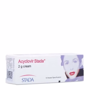 Acyclovir STADA Cream - Đức 2g – Kem bôi trị herpes, zona