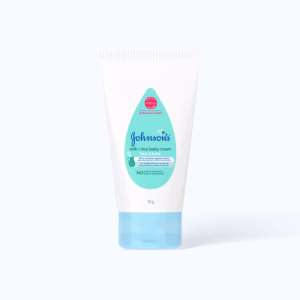 Kem dưỡng da chứa sữa và gạo Johnson's baby (Tuýp 50g)