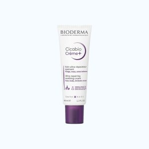 Kem phục hồi da và hỗ trợ ngăn ngừa hình thành sẹo Bioderma Cicabio Crème+ 40ml (Tuýp 40ml)