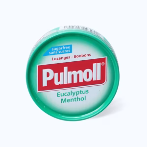 Kẹo ngậm PULMOLL không đường vị bạc hà hộp (45g)