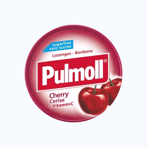 Kẹo ngậm PULMOLL không đường vị cherry hộp (45g)