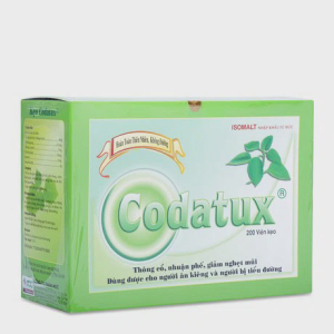 Kẹo ngậm Codatux thông cổ, nhuận phế, giảm nghẹt mũi (200 viên/hộp)