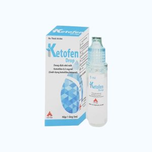 Thuốc nhỏ mắt Ketofen Drop 0,5mg/ml CPC1HN điều trị viêm kết mạc cấp, mãn tính (5ml)
