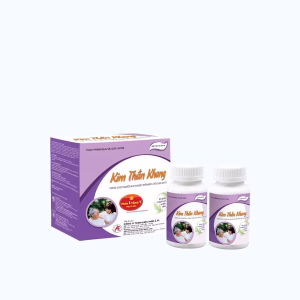 Viên uống Kim Thần Khang hỗ trợ dưỡng tâm, an thần (Hộp 2 lọ x 90 viên)