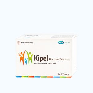 Viên nén Kipel 10mg dự phòng và điều trị hen phế quản mạn tính (4 vỉ x 7 viên)