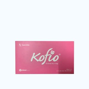 Kofio Viên đặt âm đạo Kofio Merap (3 vỉ x 5 Viên)