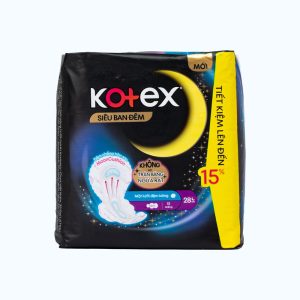 Băng vệ sinh siêu ban đêm Kotex 28cm (12 miếng)