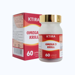 Thực phẩm bảo vệ sức khỏe KTIRA OMEGA 3 KRILL (Hộp 60 viên)