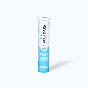 Thực phẩm bảo vệ sức khỏe Kudos Balance Magnesium, B Complex & D3 Bổ sung vitamin B và Magnesi (Tuýp 20 viên)