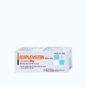 Viên nén Kuplevotin 25mg điều trị rối loạn tiêu hóa chức năng (3 vỉ x 10 viên)