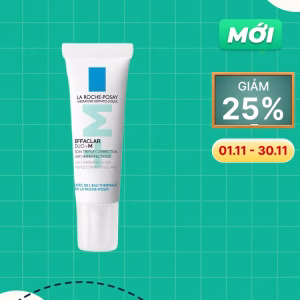 Kem dưỡng da giảm mụn vết thâm La Roche-Posay EFFACLAR DUO+M (7.5ml/Tuýp)