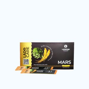 Bột LADOPHAR LADO CARE MARS hỗ trợ bổ thận, tráng dương và cải thiện sinh lý nam giới (Hộp 10 gói)