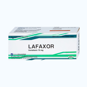 Viên nang Lafaxor 75mg điều trị trầm cảm kèm theo lo lắng (3 vỉ x 10 viên)
