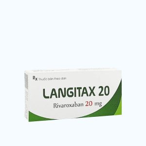 Viên nén Langitax 20mg điều trị, phòng ngừa huyết khối tĩnh mạch (2 vỉ x 7 viên)