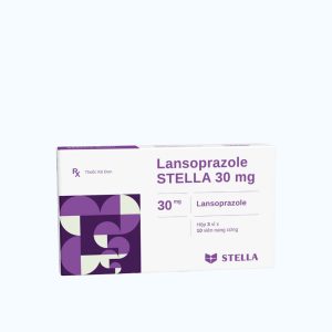 Viên nang Lansoprazol STELLA 30mg trị viêm loét dạ dày tá tràng (Hộp 100 Viên)