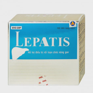 Viên nang Lepatis 80mg hỗ trợ điều trị rối loạn chức năng gan, giảm cholesterol máu (20 vỉ x 5 viên)