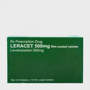 Viên nén Leracet 500mg điều trị động kinh (6 vỉ x 10 viên)