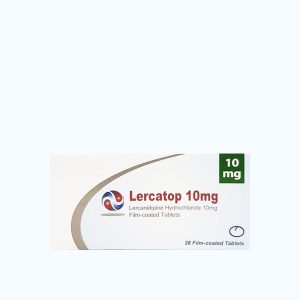 Viên nén bao phim Lercatop 10mg điều trị tăng huyết áp (2 vỉ x 14 viên)
