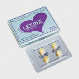 Viên nén Levina 20mg điều trị rối loạn cương dương (1 vỉ x 4 viên)