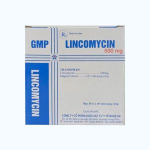 Viên nang LINCOMYCIN 500MG điều trị nhiễm khuẩn (10 vỉ x 10 viên)