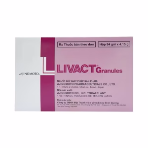 Thuốc cốm Livact Granules cải thiện tình trạng giảm albumin máu (84 gói x 4.15g)