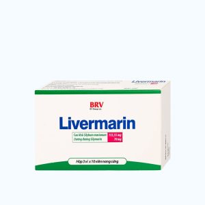 Viên nang Livermarin 70mg điều trị viêm gan, xơ gan (3 vỉ x 10 viên)
