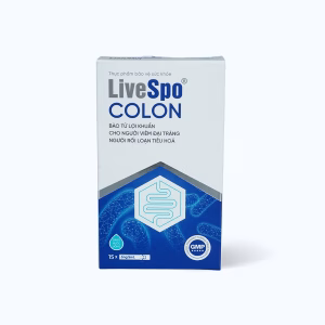 Dung dịch LIVESPO Colon bổ sung men vi sinh giúp hỗ trợ tiêu hóa (15 ống)