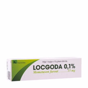 Thuốc dùng ngoài Locgoda 0,1% trị vảy nến, viêm da dị ứng (tuýp 15g)