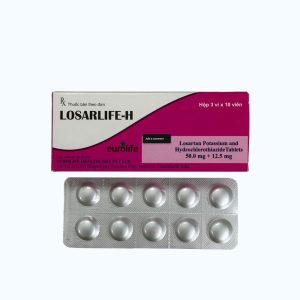 Losarlife-H 50mg/12.5mg Eurolife (Hop 30 Vien)