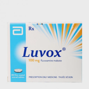 Viên nén Luvox 100mg điều trị trầm cảm, rối loạn xung lực cưỡng bức ám ảnh (2 vỉ x 15 viên)